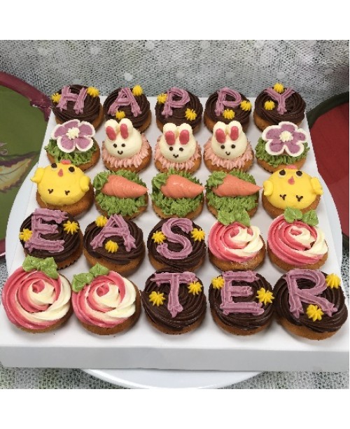 2018復活節Mini cupcake 25件裝